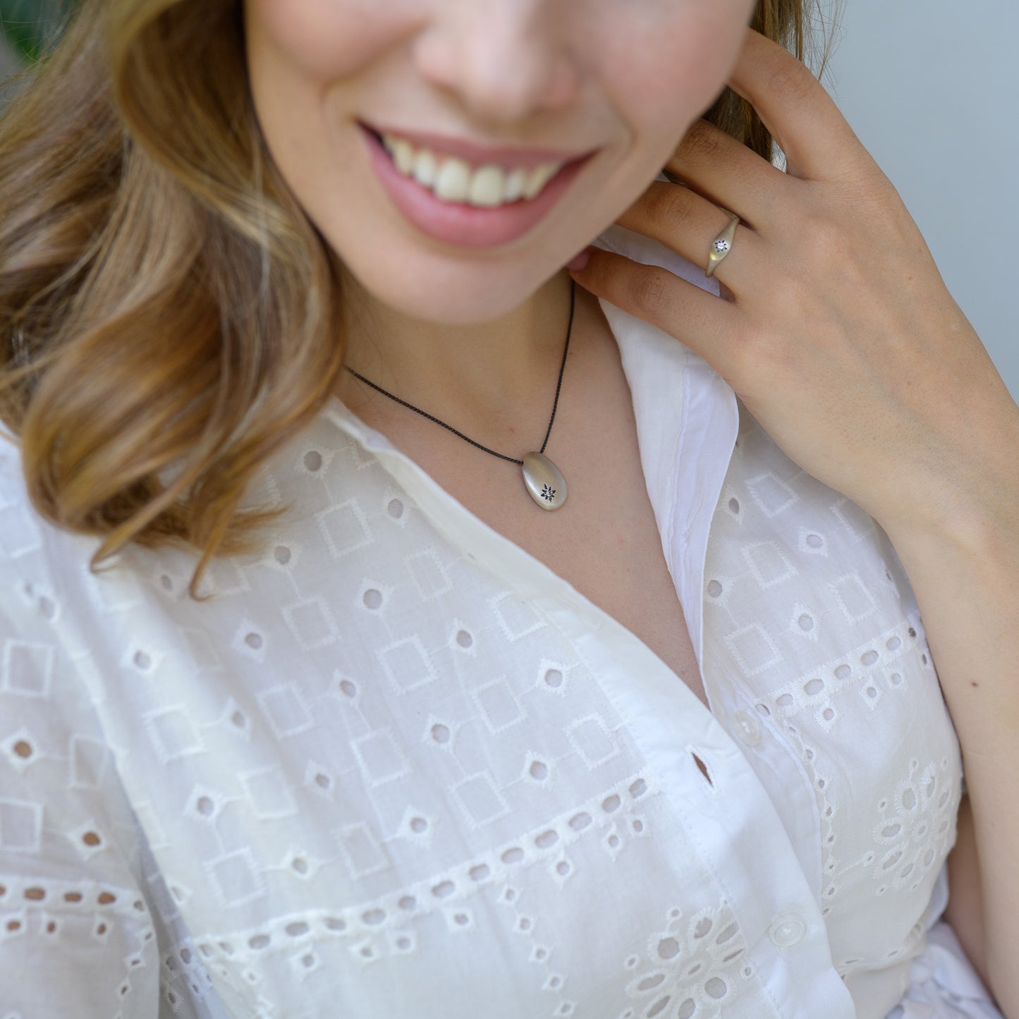 My Rock Necklace (Sterling Silver)
