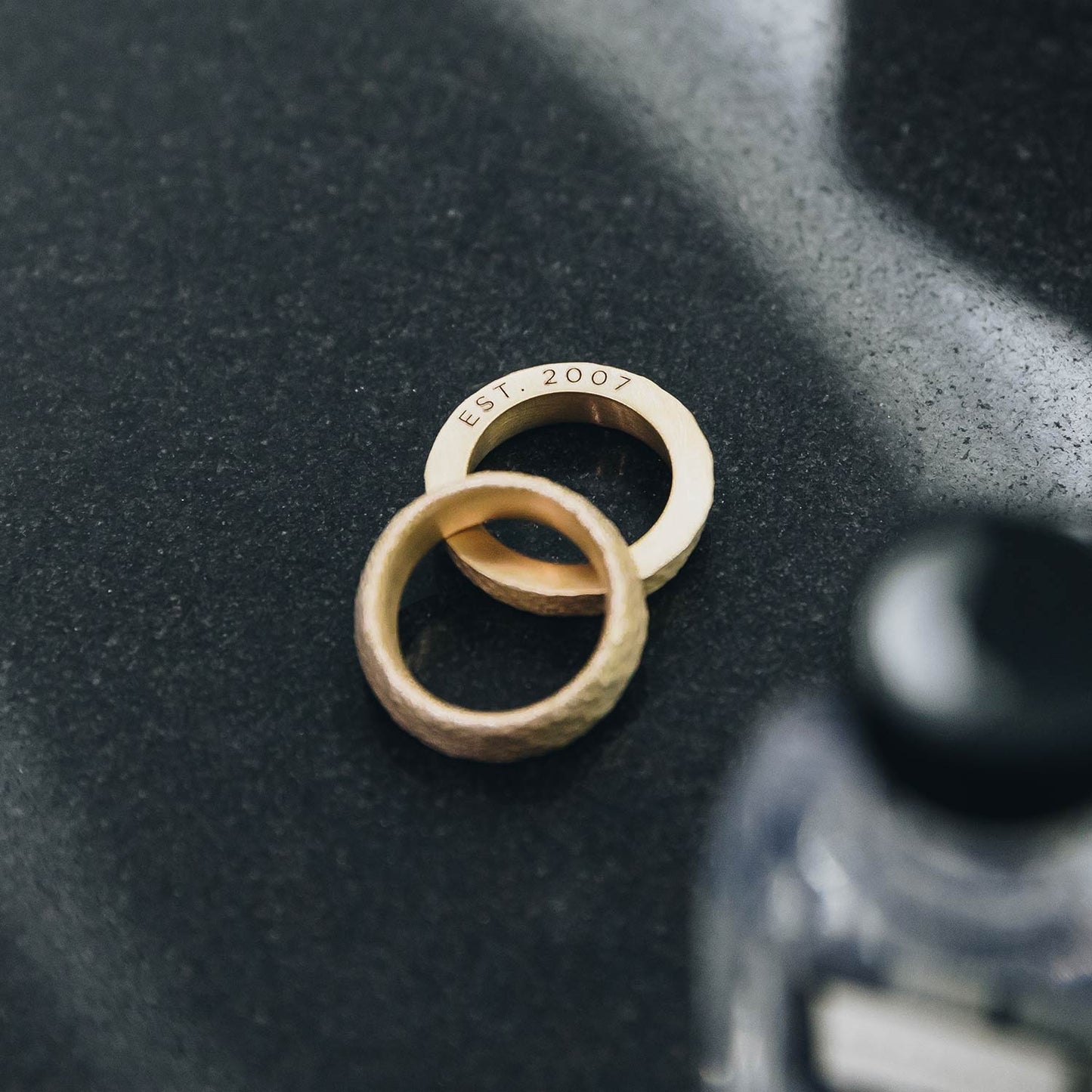Life Together Ring Pair (9K Solid Gold)