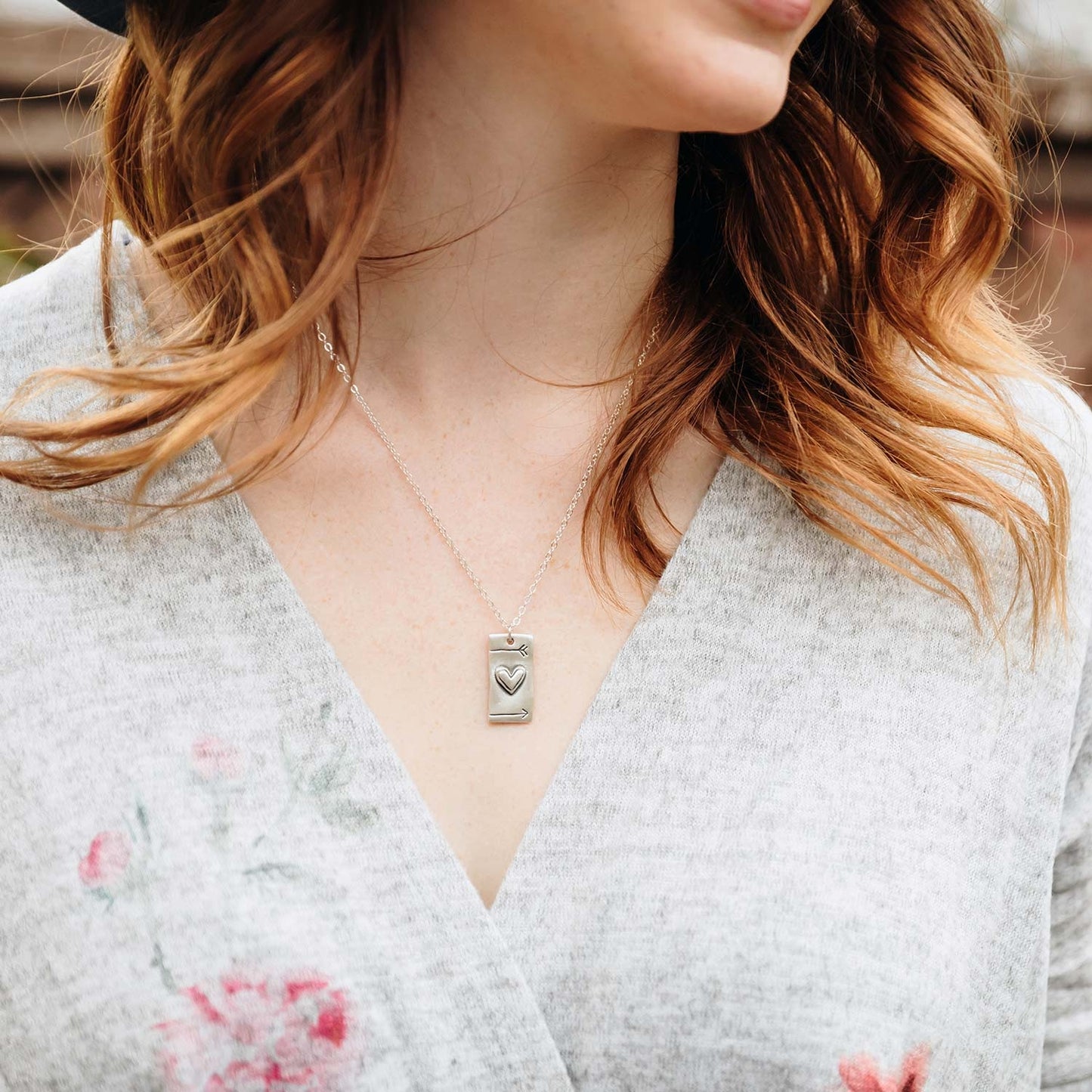 I Love You Necklace Set (Sterling Silver)