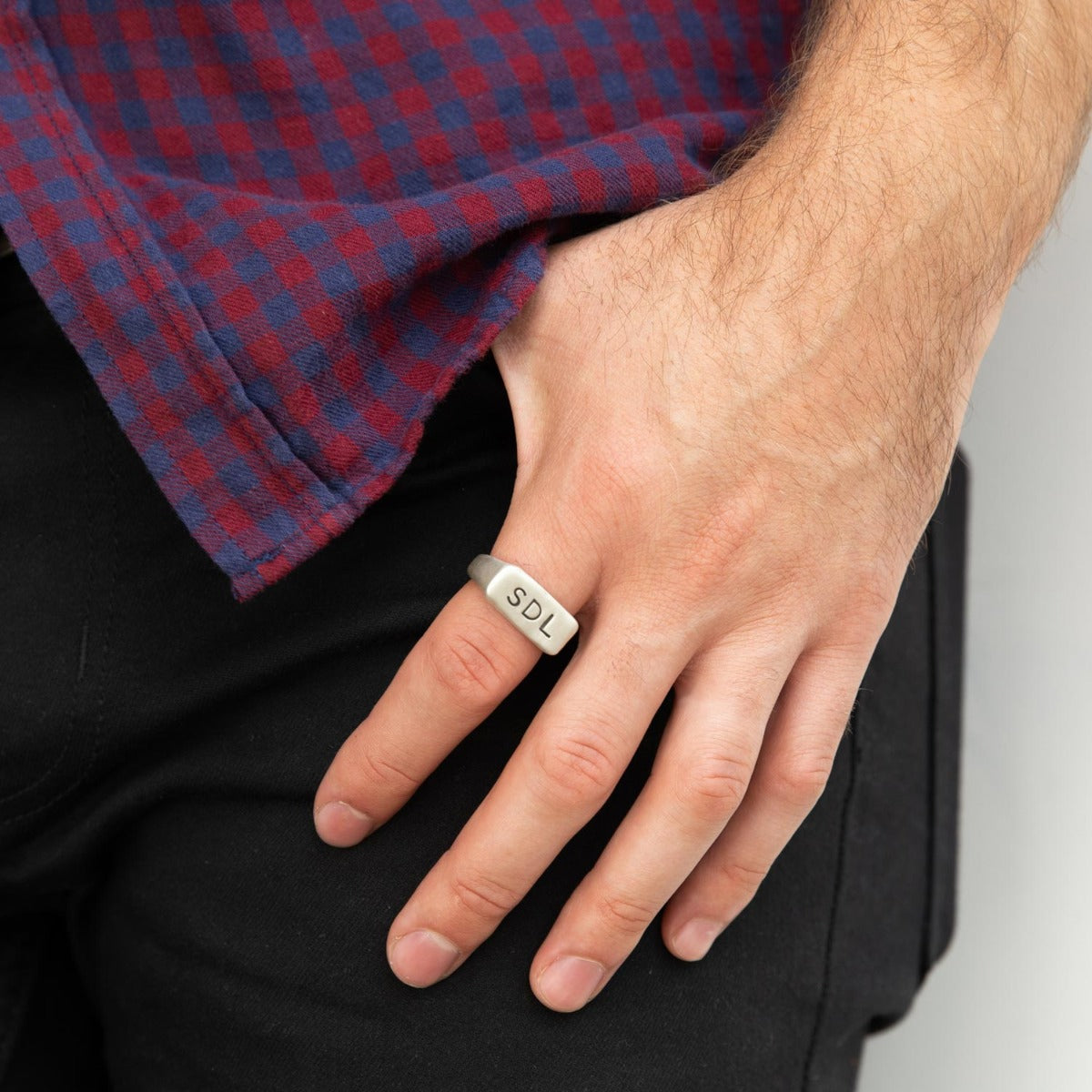 Make Your Mark Signet Ring (Sterling Silver)