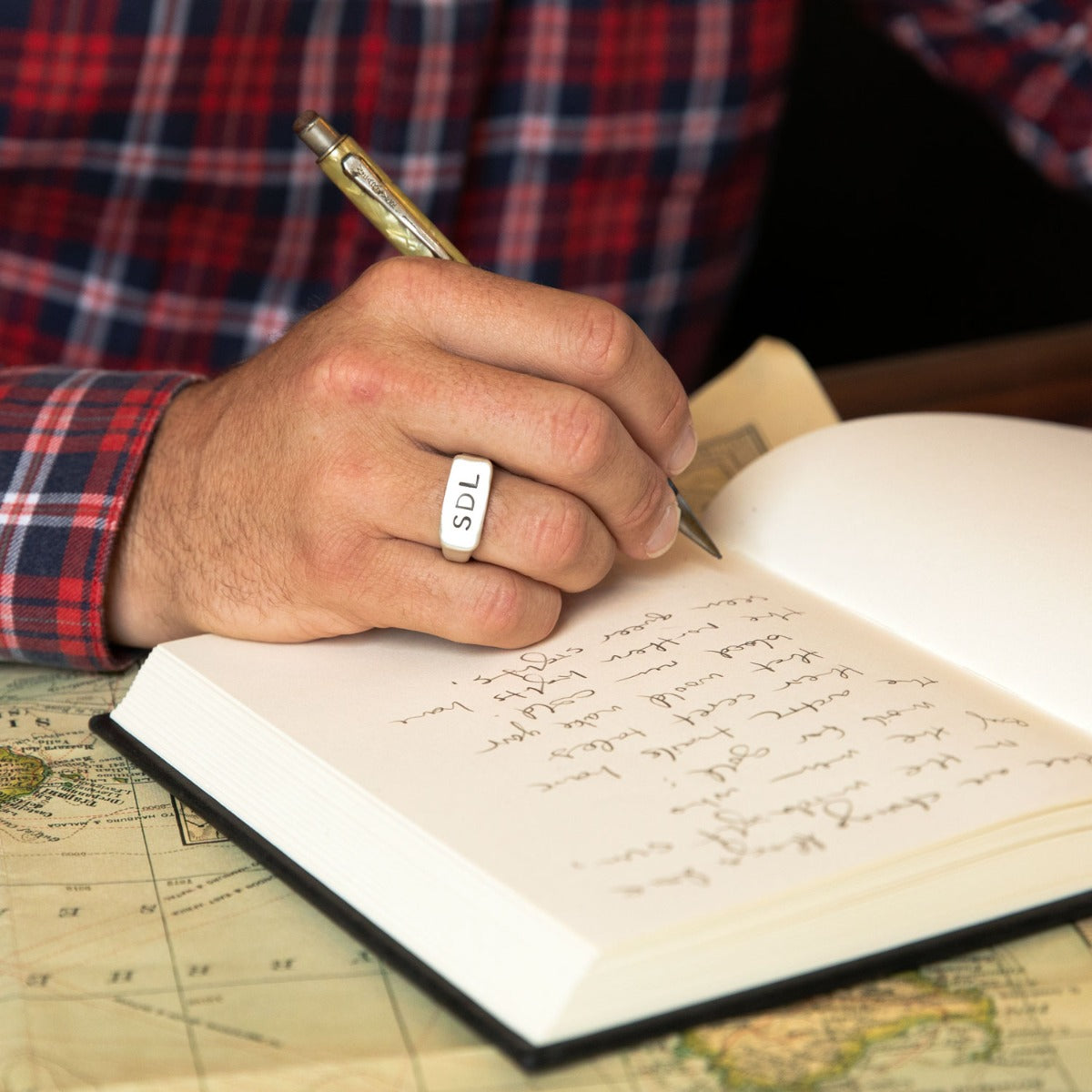 Make Your Mark Signet Ring (Sterling Silver)