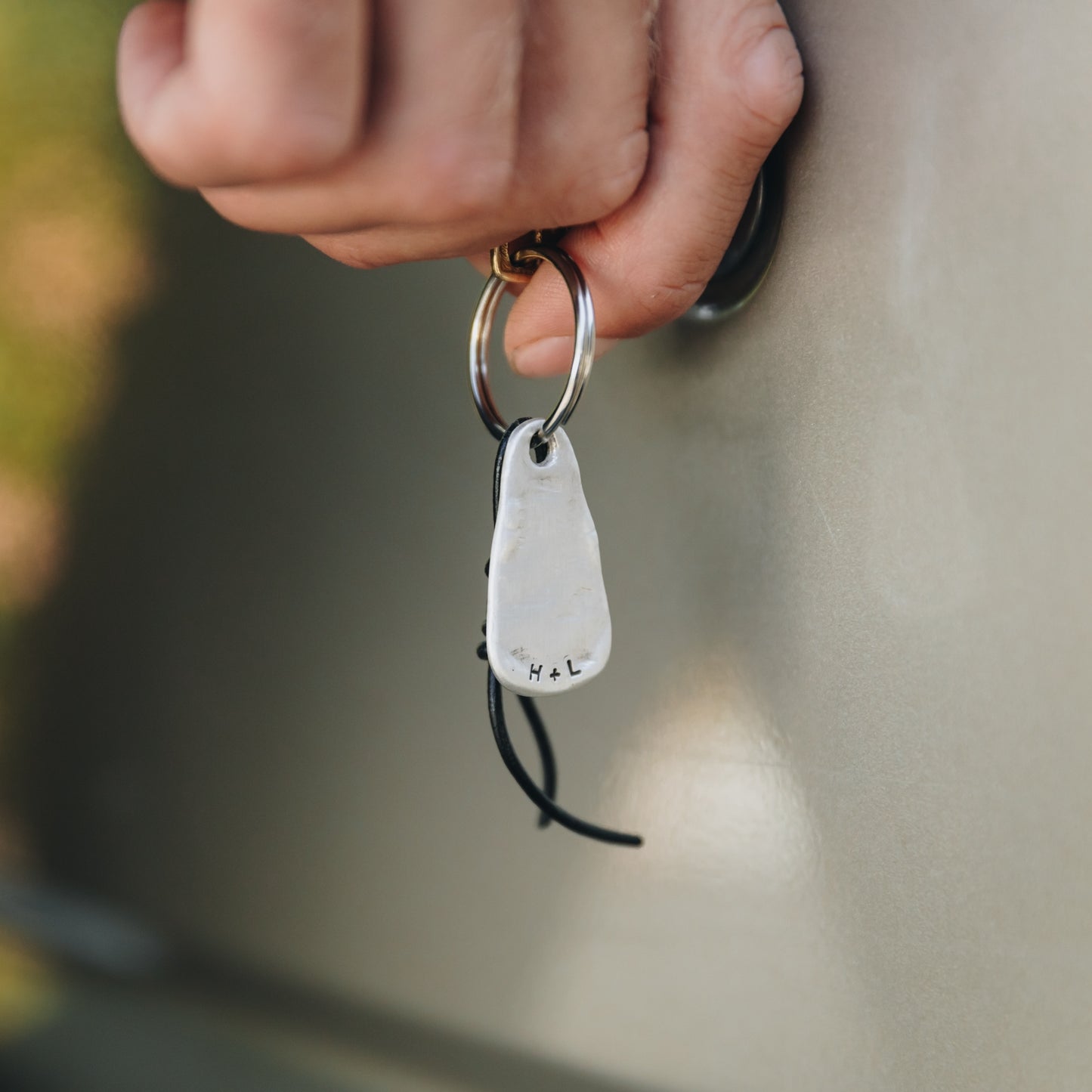 Hold Fast Key Ring (Sterling Silver)