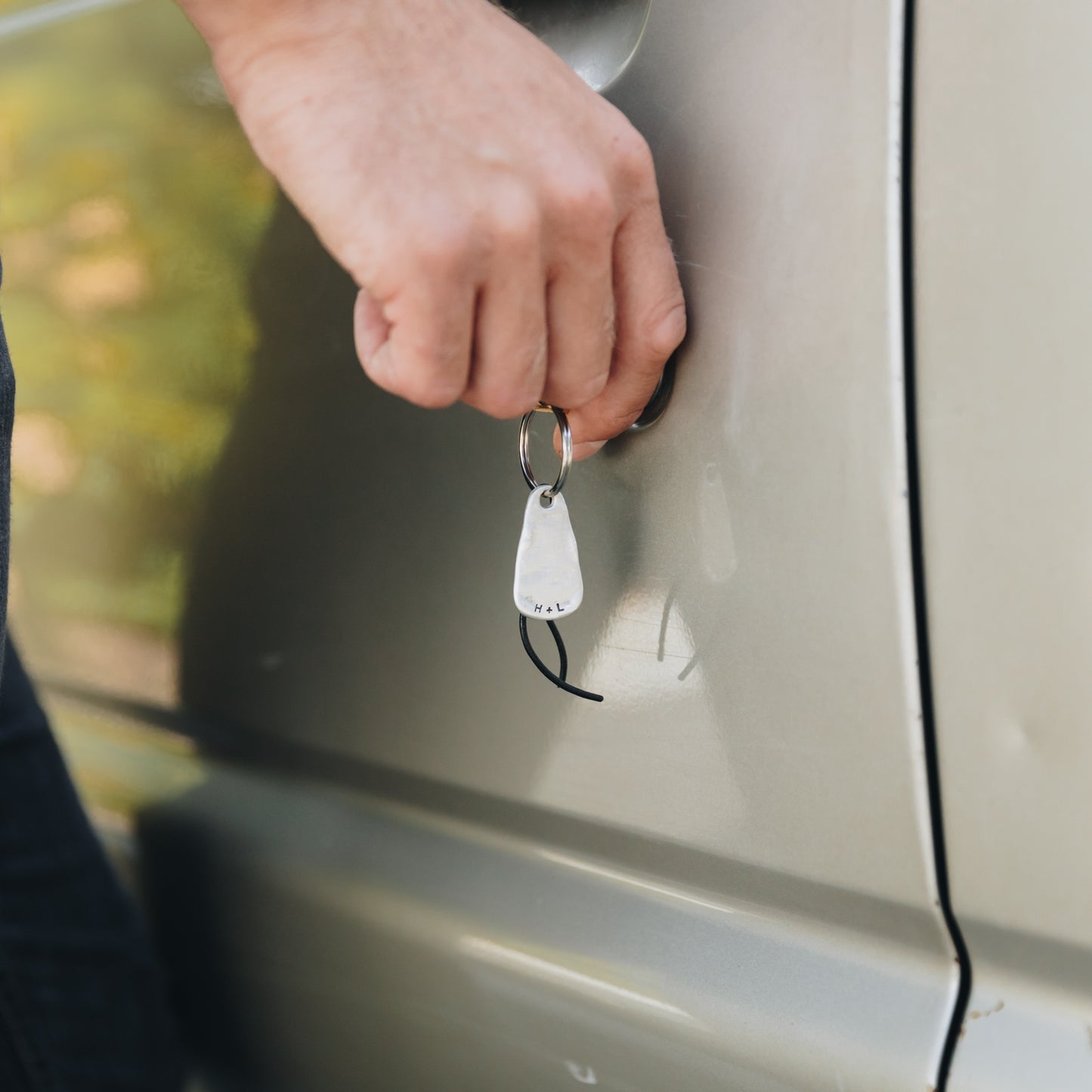 Hold Fast Key Ring (Sterling Silver)