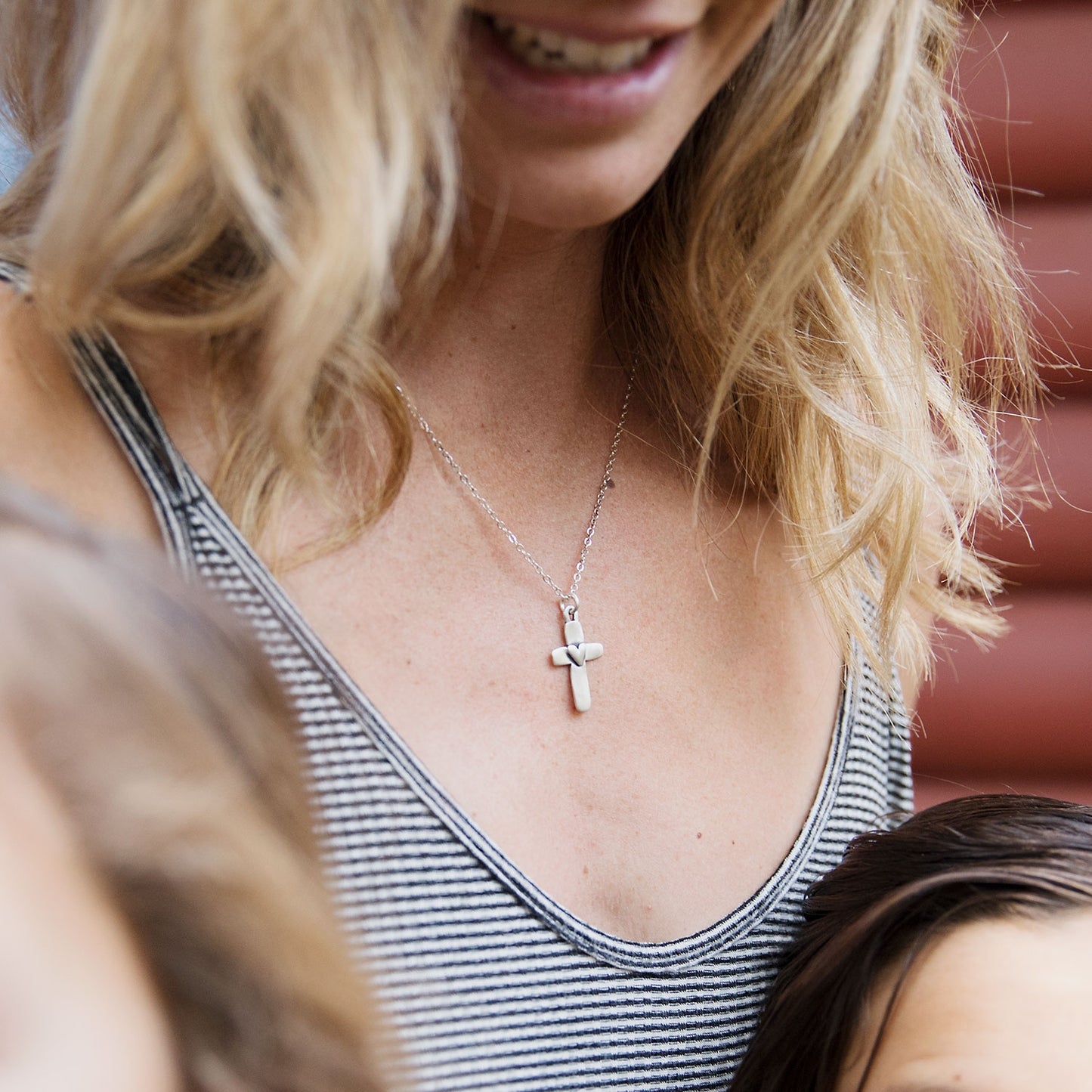 Cross of Faith Necklace (Sterling Silver)