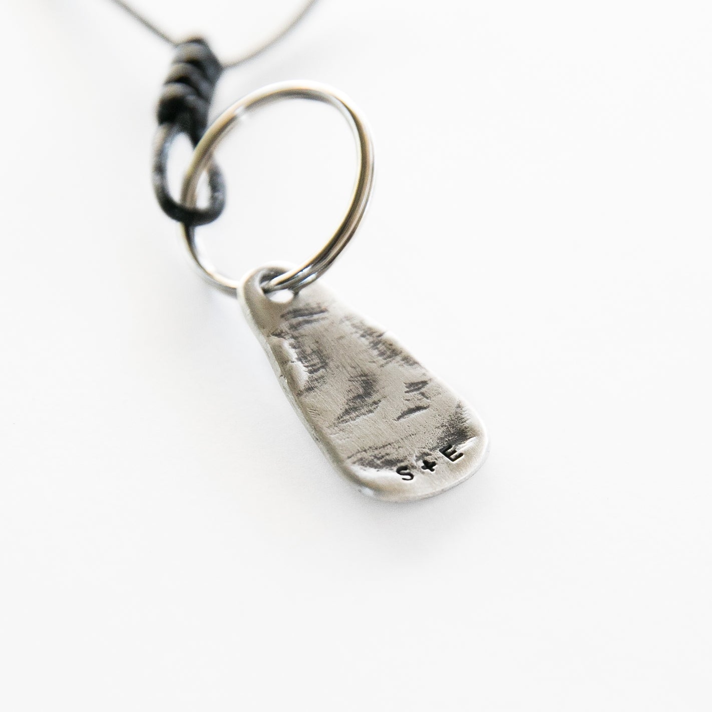 Hold Fast Key Ring (Sterling Silver)