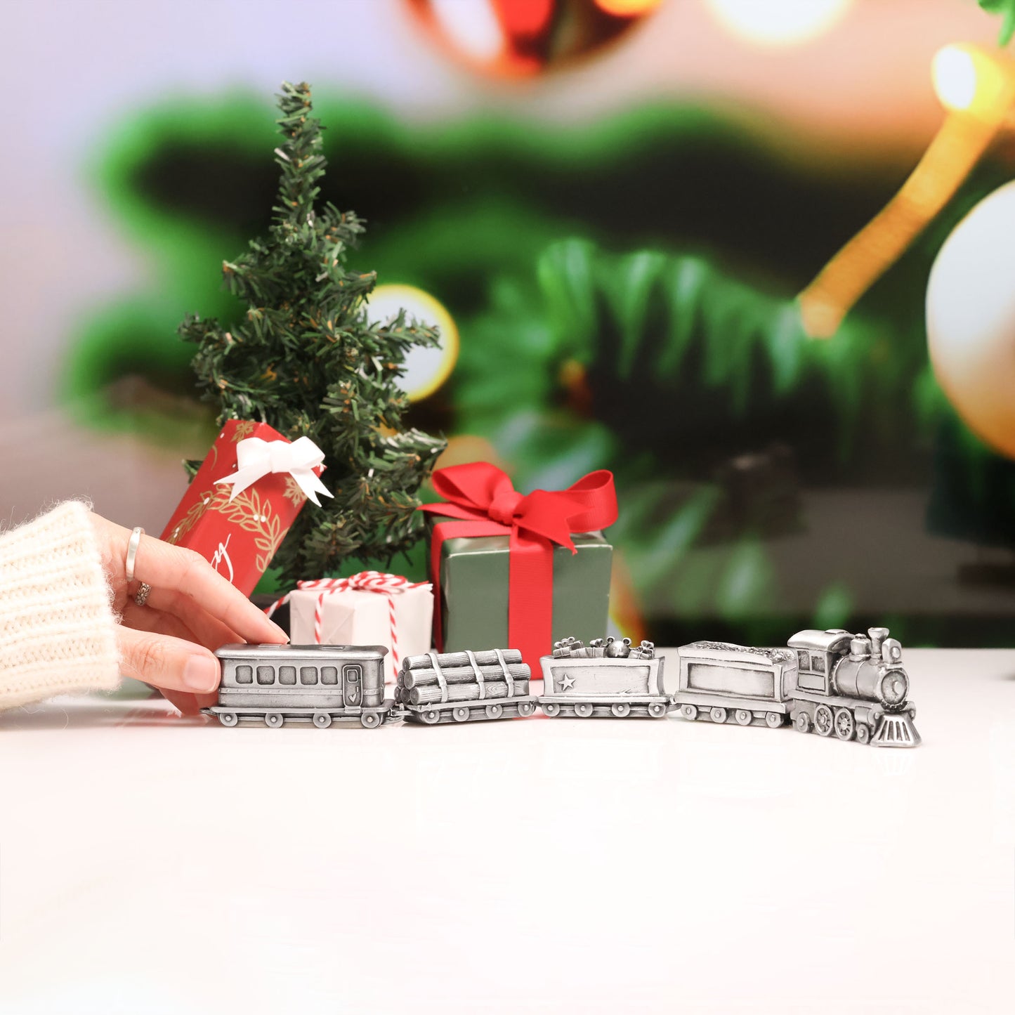 Christmas Train (Pewter)