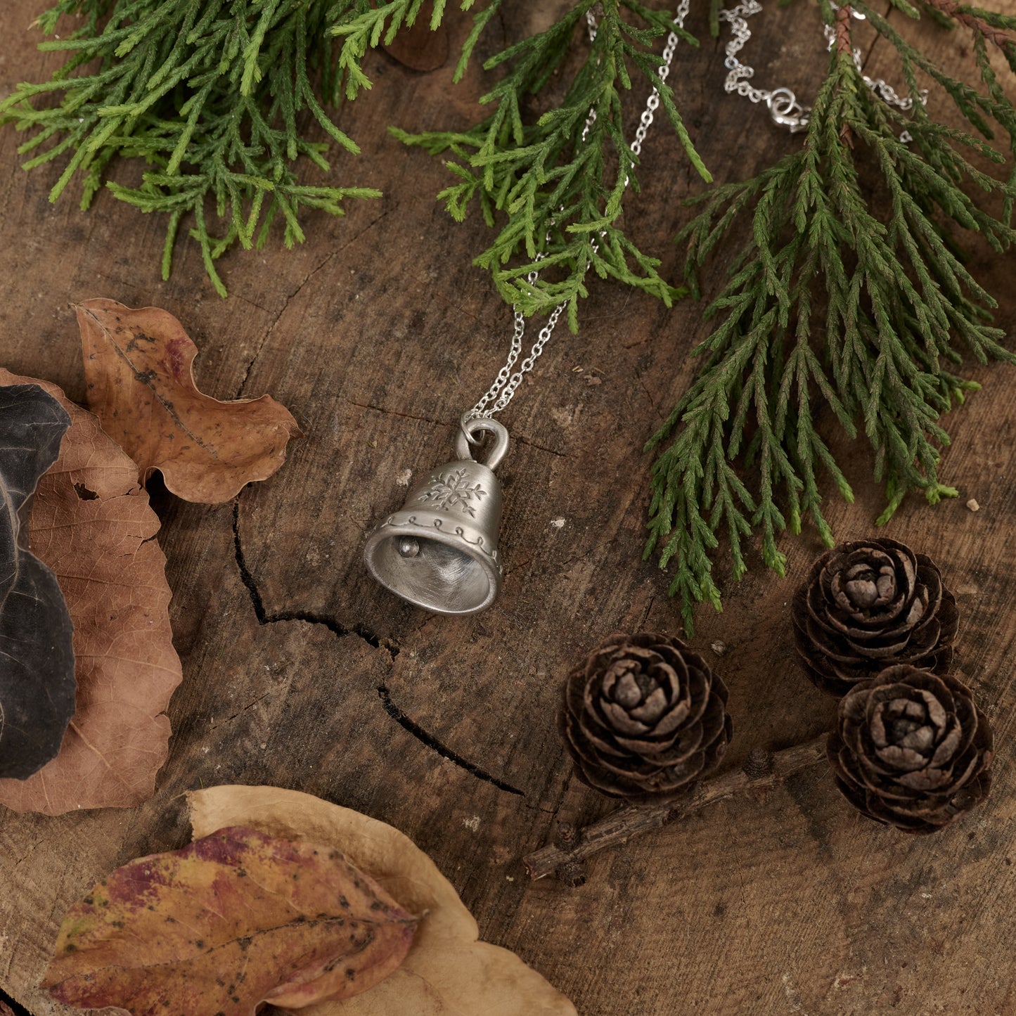 Bell Of Hope Necklace (Pewter)