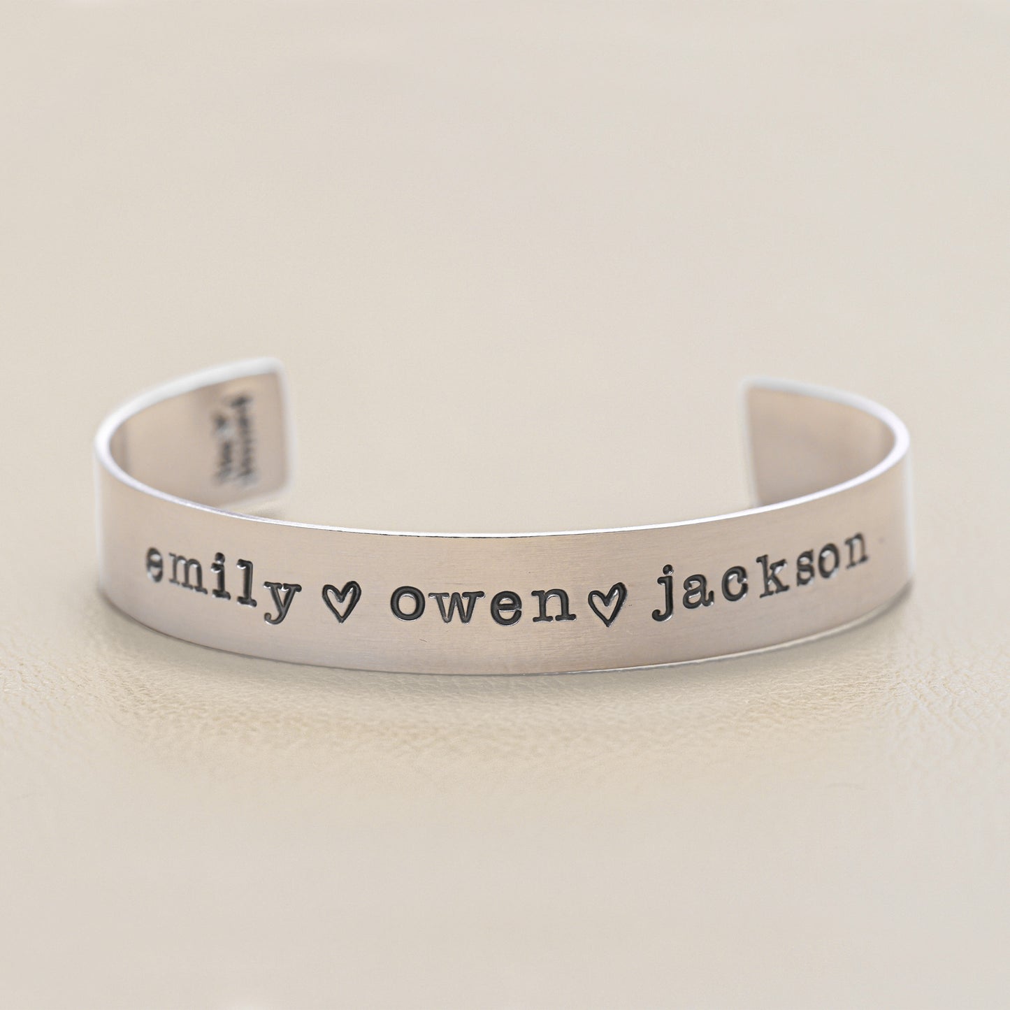 My Treasure Wide Sterling Cuff (Sterling Silver)