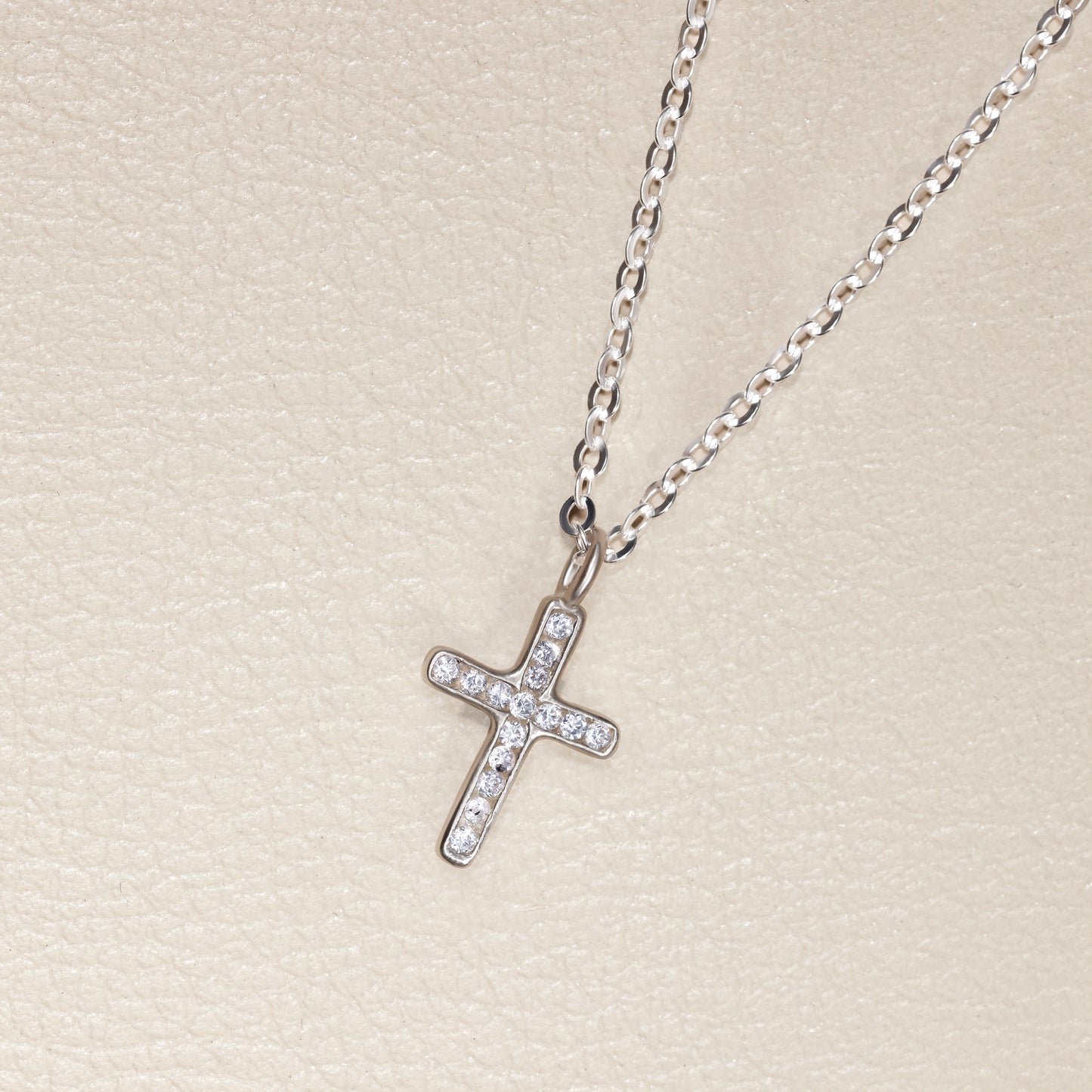 Passage Cross Necklace (Sterling Silver)