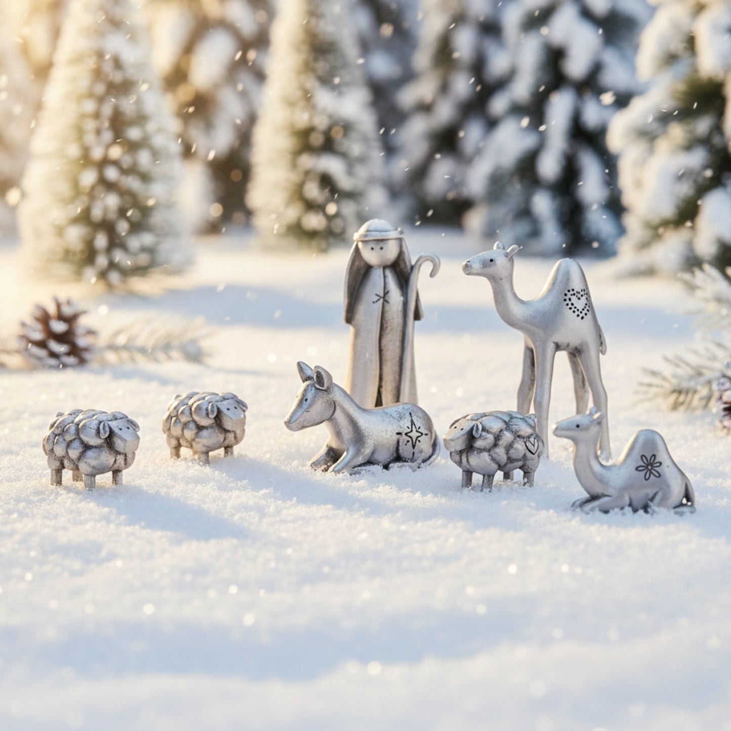 What Matters Most Charm - 4 sides (9K Solid Gold)