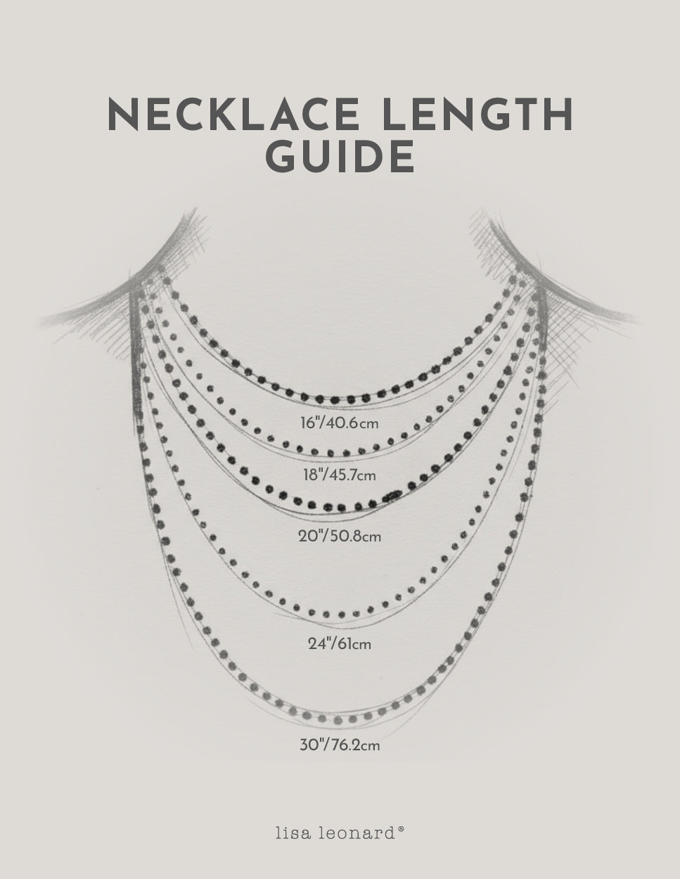Necklace Length Guide