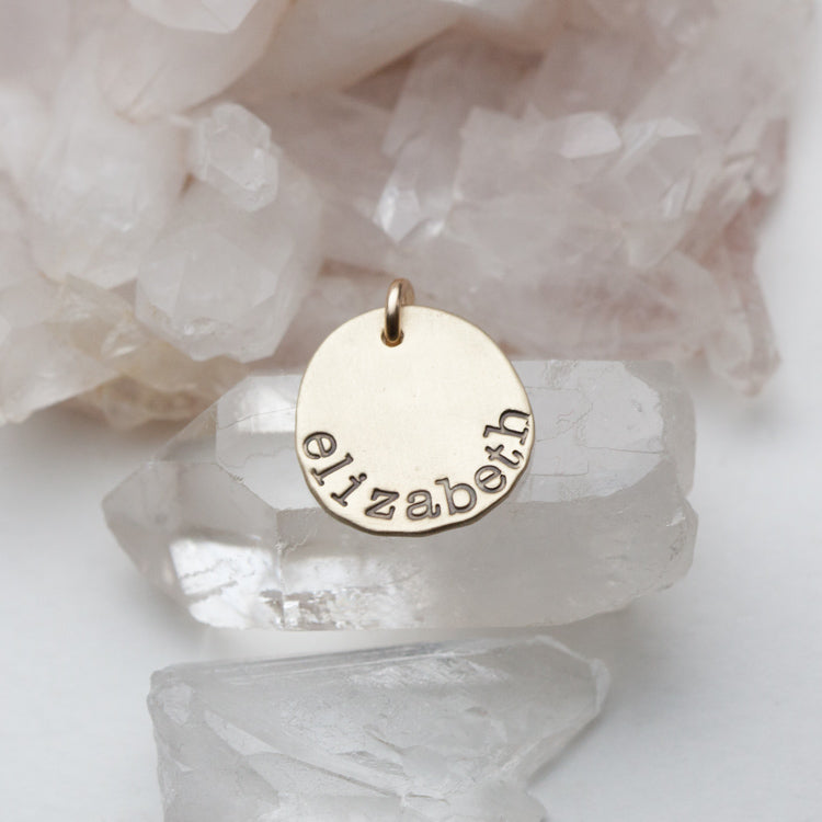 Petite Mother's Charm (9K Solid Gold)