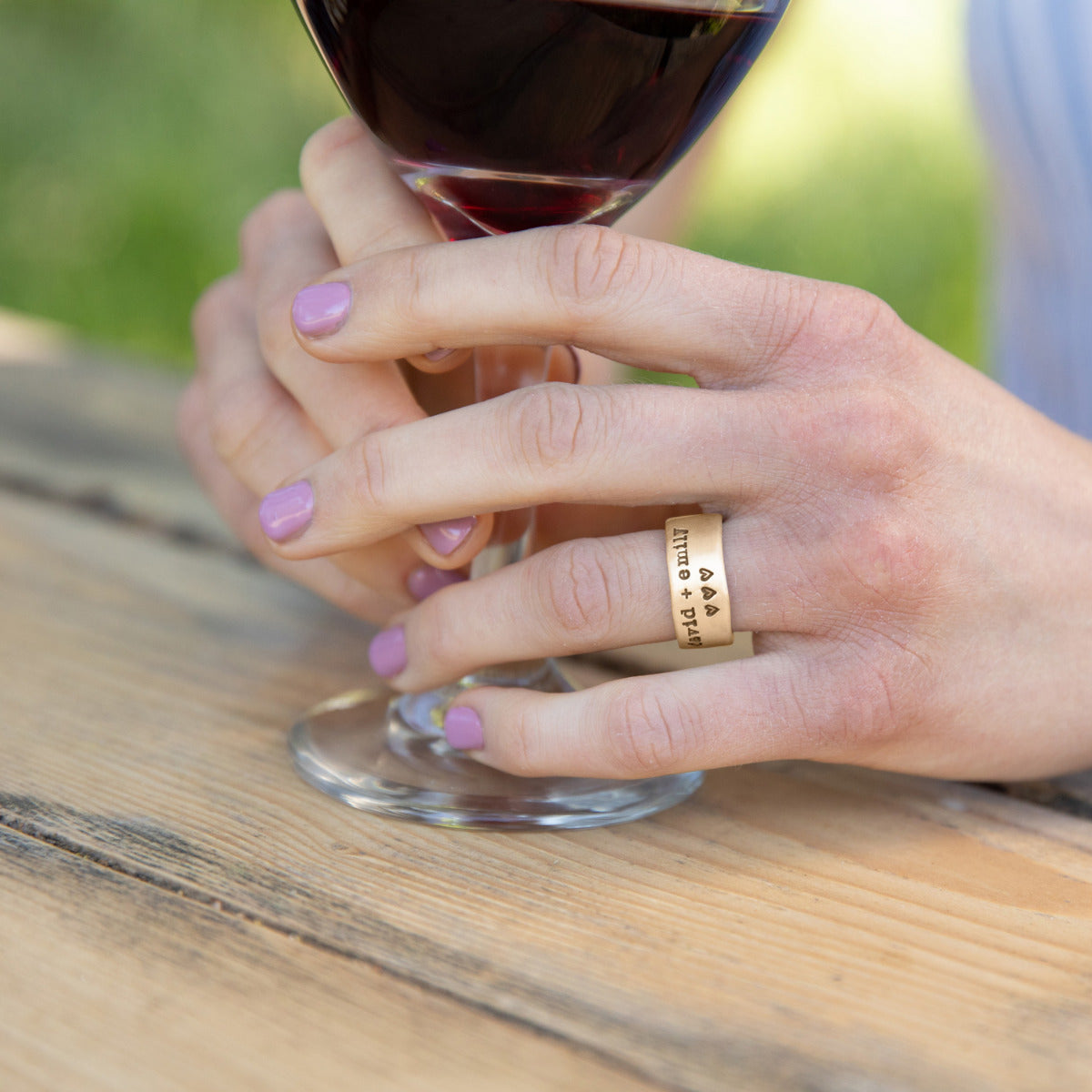 Band Together Ring (14K Solid Gold)