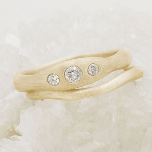 Be Mine Ring Pair (9K Solid Gold)