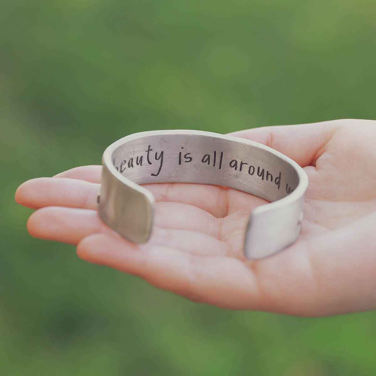 handcrafted in pewter