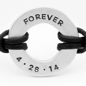 Lasting Bond Bracelet Large (Black)
