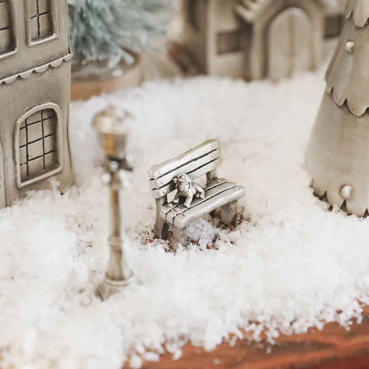 set up with the Winter Wonderland Christmas Village