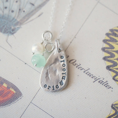 Dewdrops Necklace (Sterling Silver)