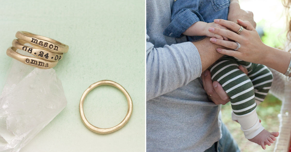 Gold Stacking Ring (9K Solid Gold)