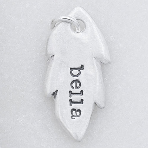 Feather Tag (Sterling Silver)