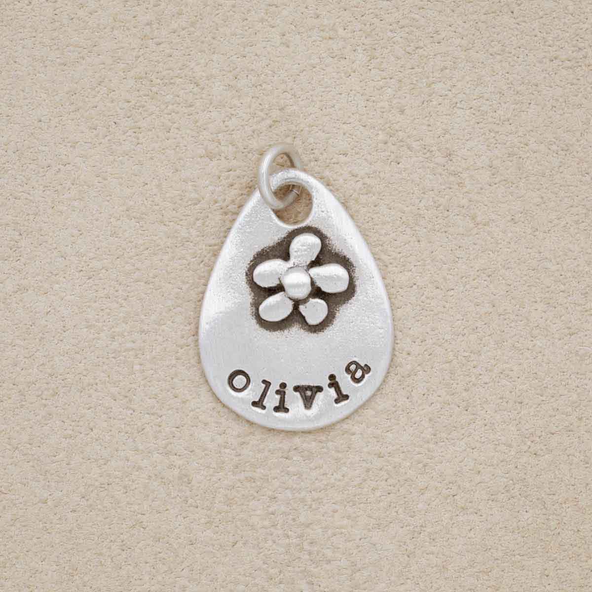Flower Patch Charm (Sterling Silver)