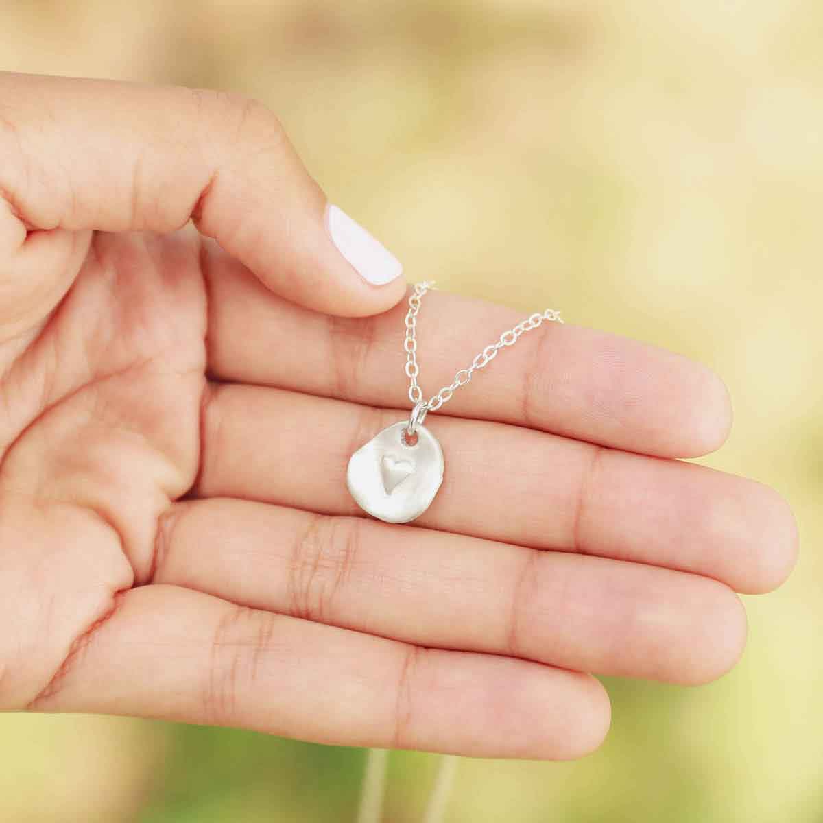 Full of Love Necklace (Sterling Silver)