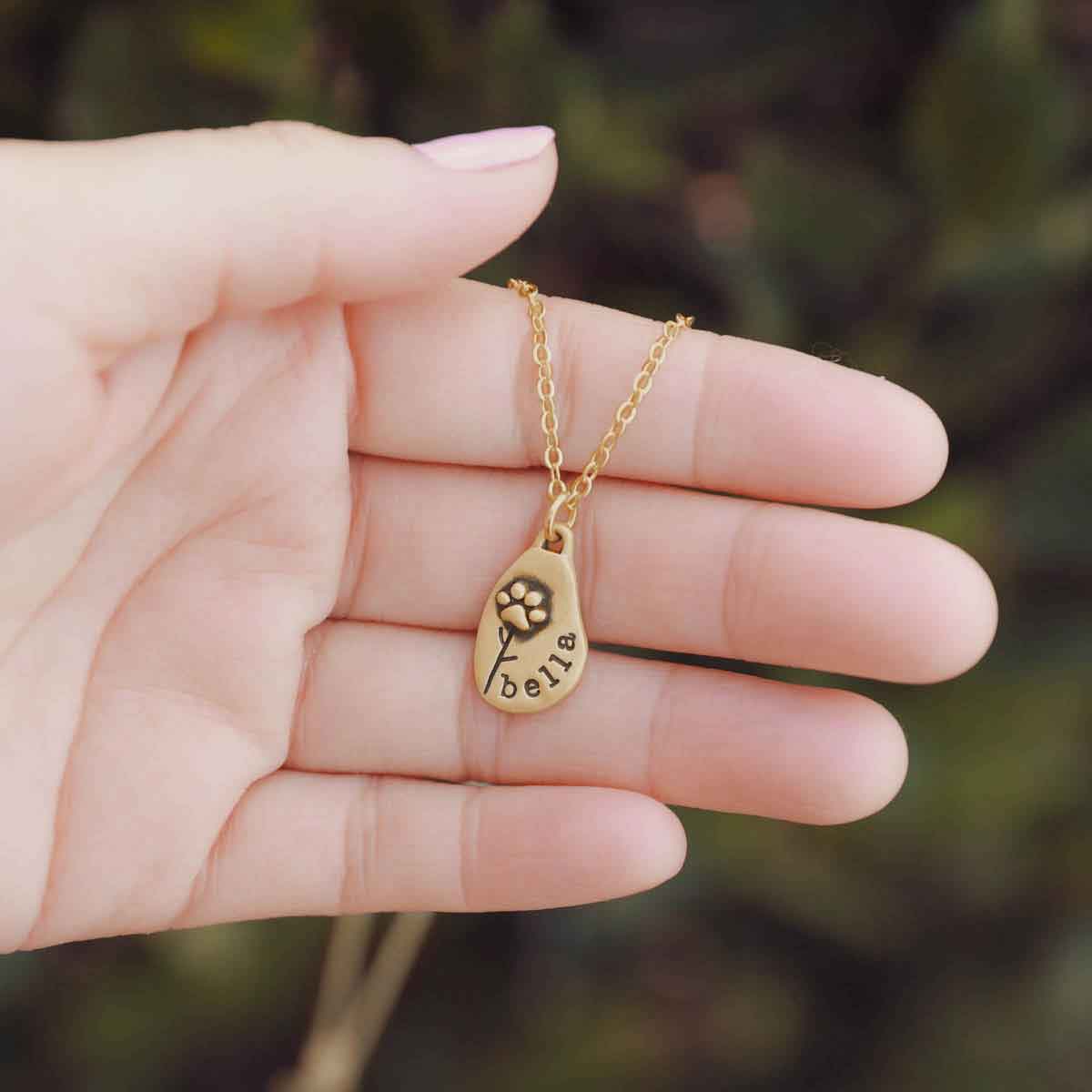 personalized and handcrafted in 10k yellow gold