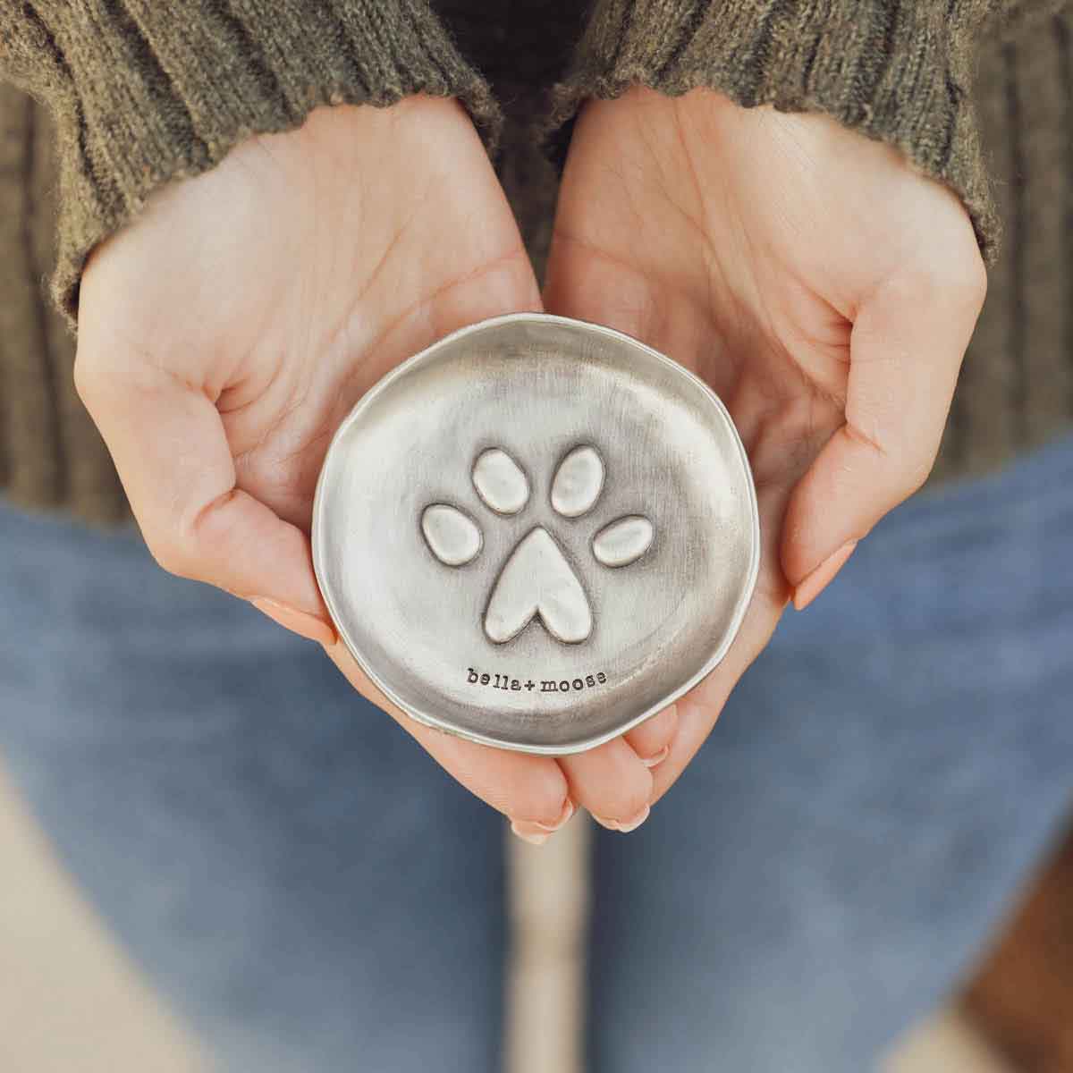 handcrafted in pewter