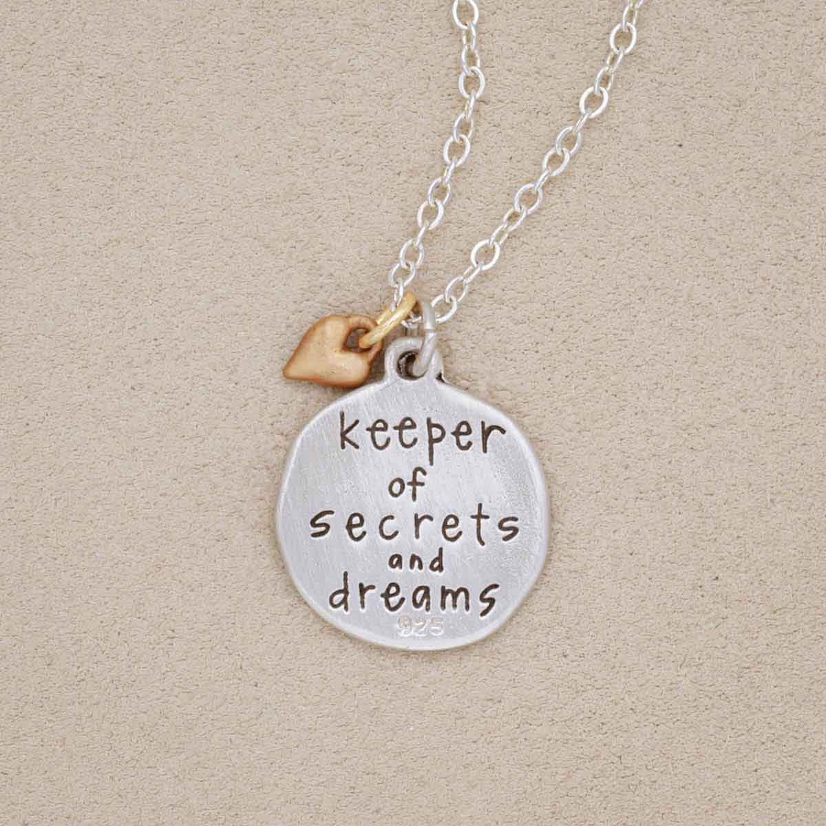 Heart To Heart Sister Necklace (Sterling Silver)