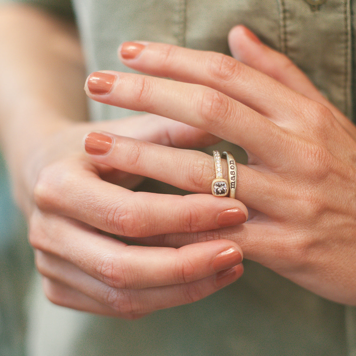 Gold Stacking Ring (Gold Plated)