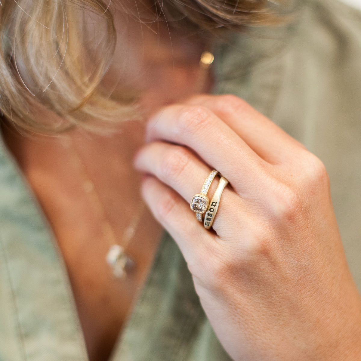 Gold Stacking Ring (Gold Plated)