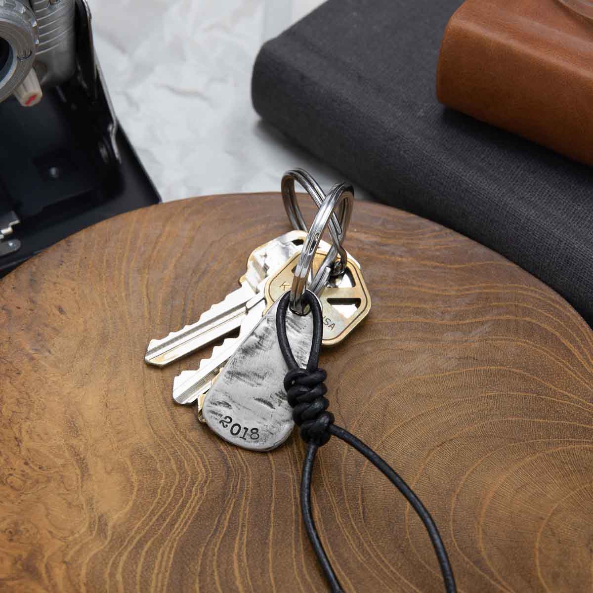 Hold Fast Key Ring (Sterling Silver)