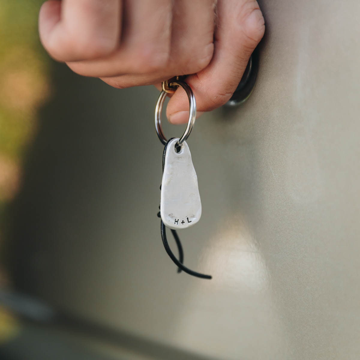 Hold Fast Key Ring (Sterling Silver)