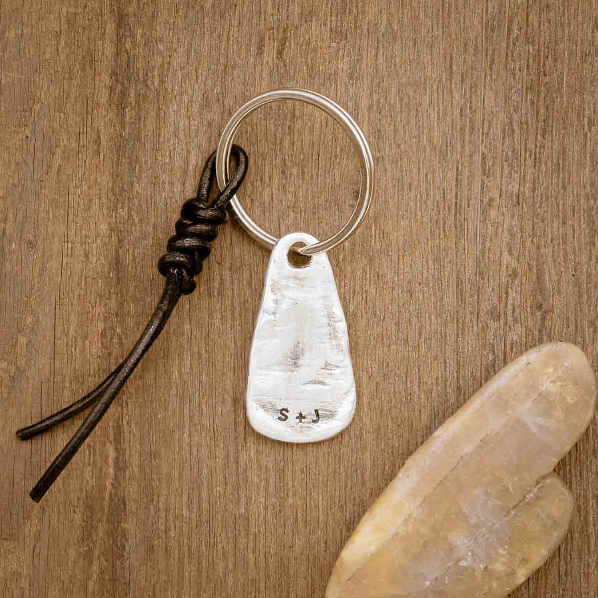 Hold Fast Key Ring (Sterling Silver)