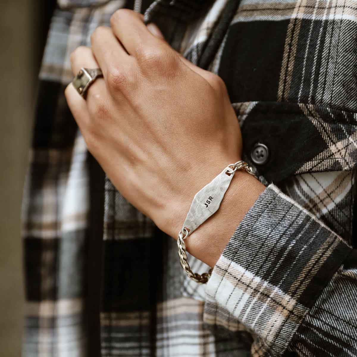 Identity Bracelet (Sterling Silver)