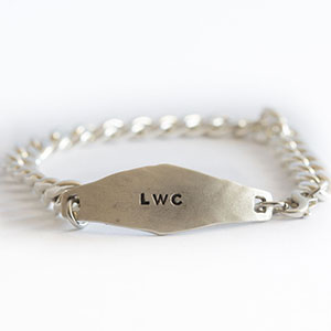 Identity Bracelet (Sterling Silver)