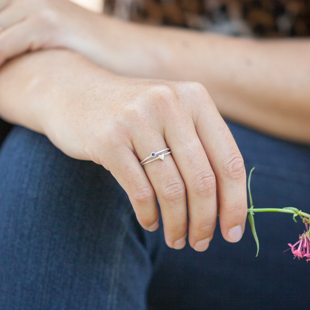 Love & Loss Ring Pair (Sterling Silver)