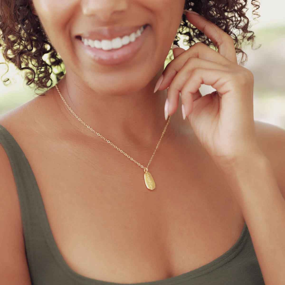on beige background