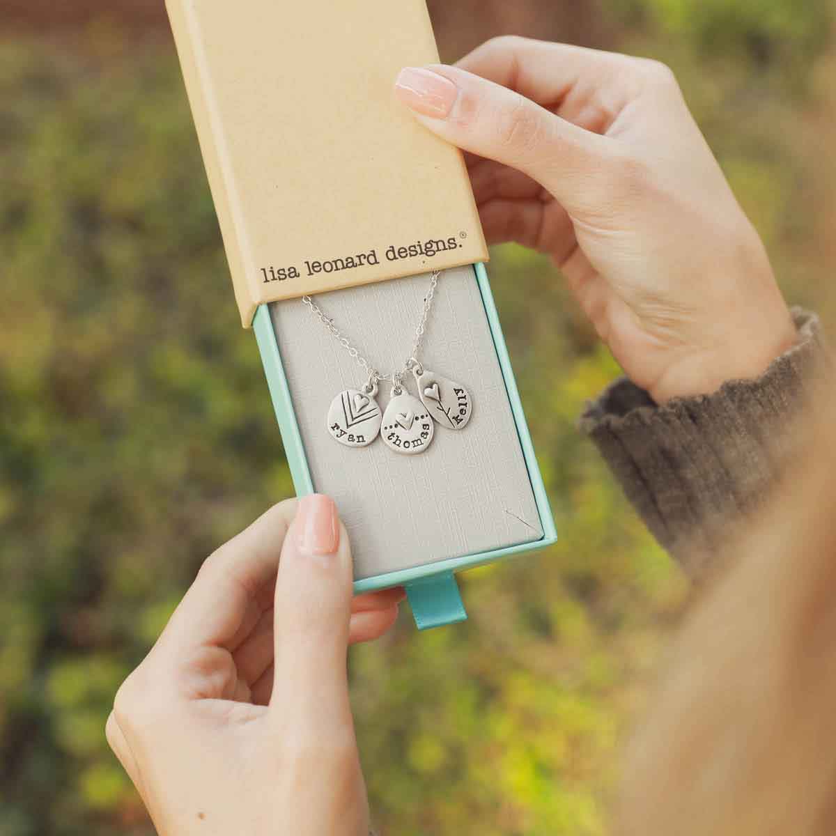 Jumble of Love Necklace (Sterling Silver)
