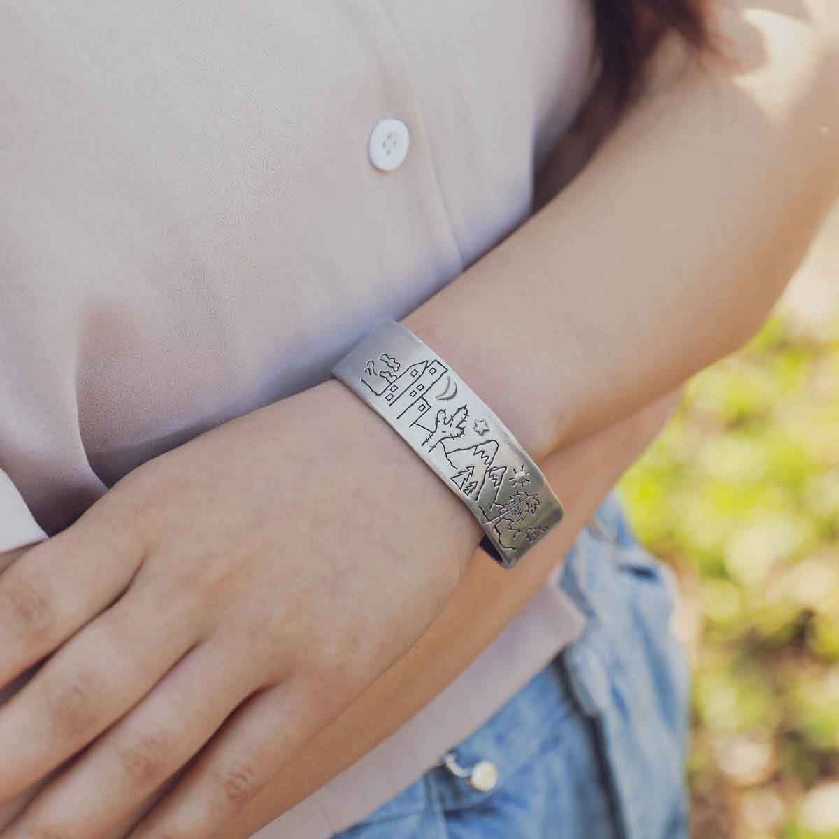 handcrafted in pewter
