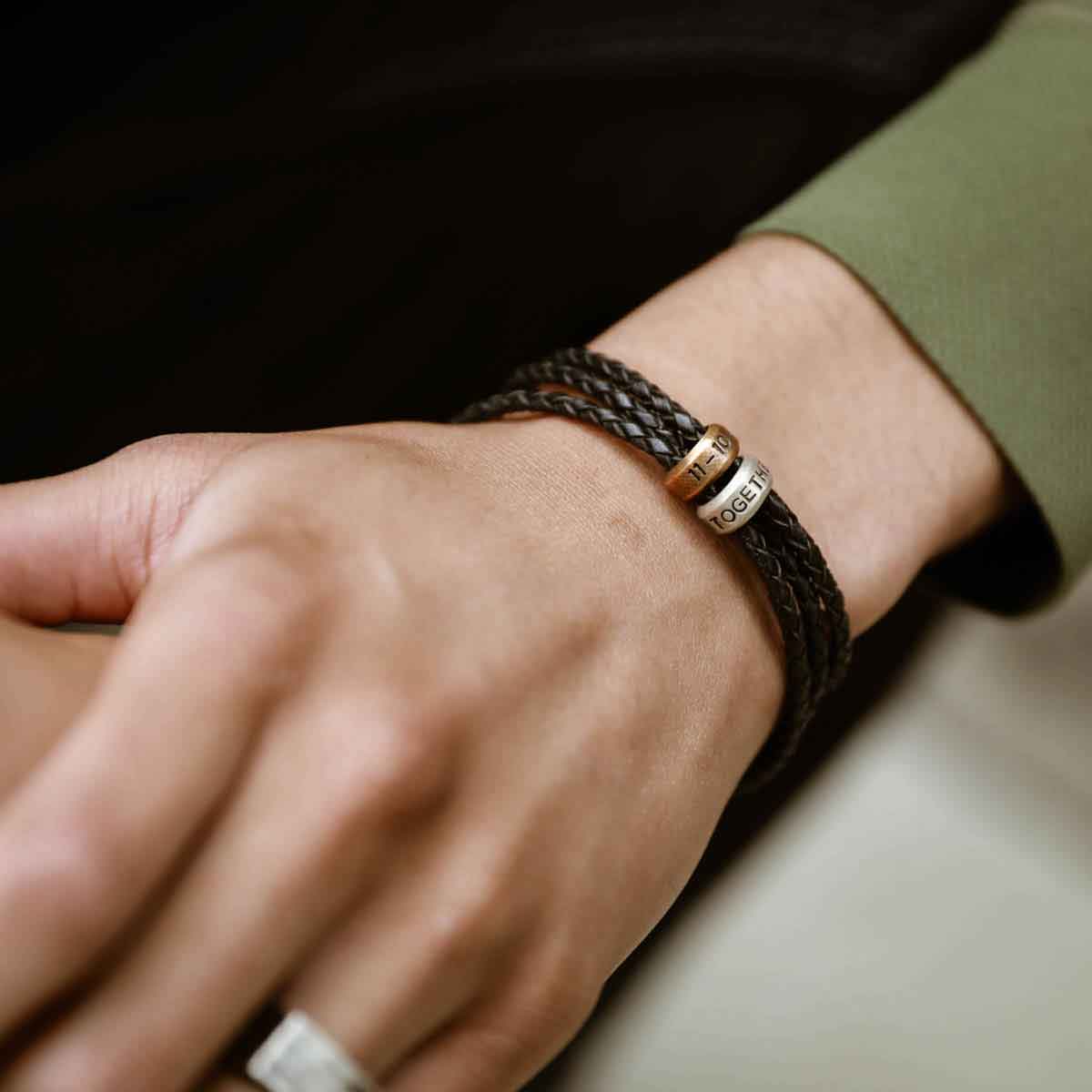 Limitless Leather Bracelet (Black)