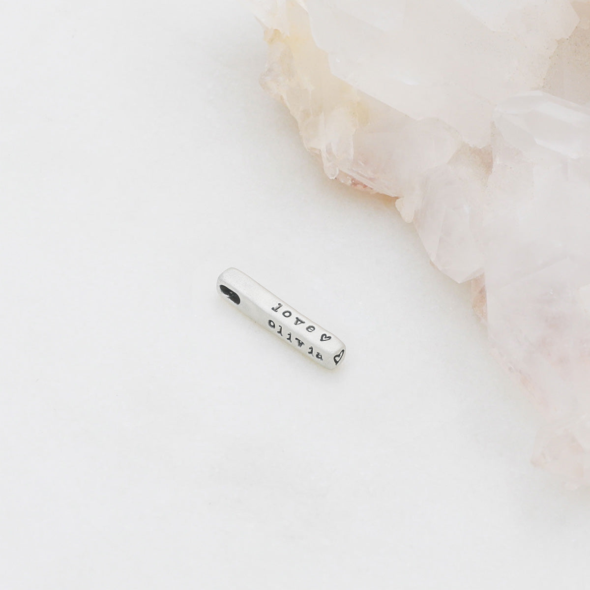 Word of the Year Charm - 1 Side (Sterling Silver)