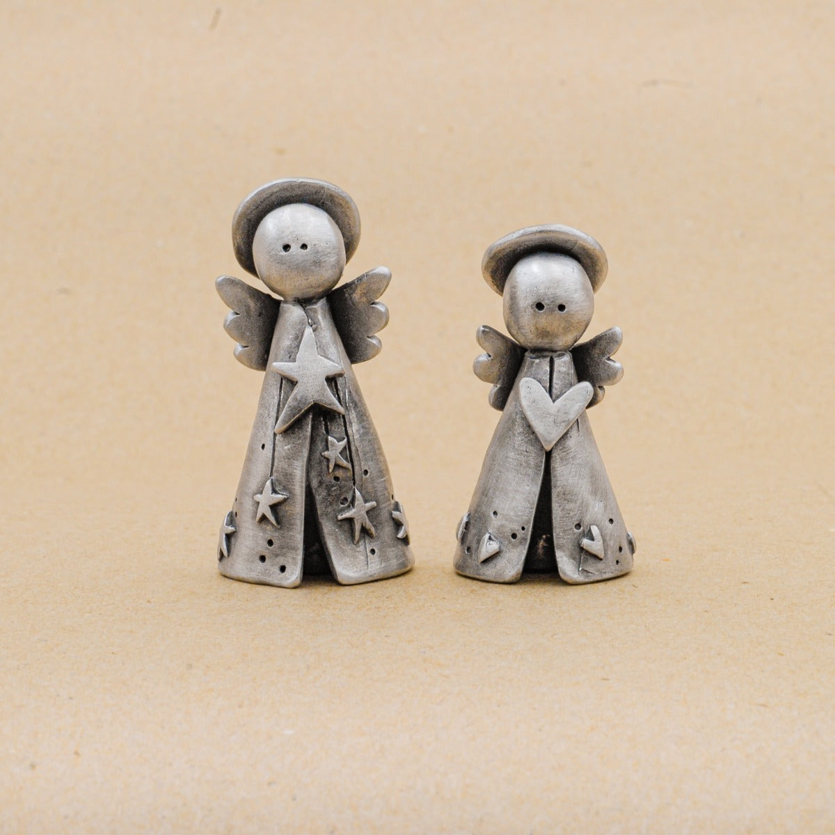 Angels on High Figurine Set (Pewter)