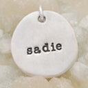Beloved Name Charm (Sterling Silver)