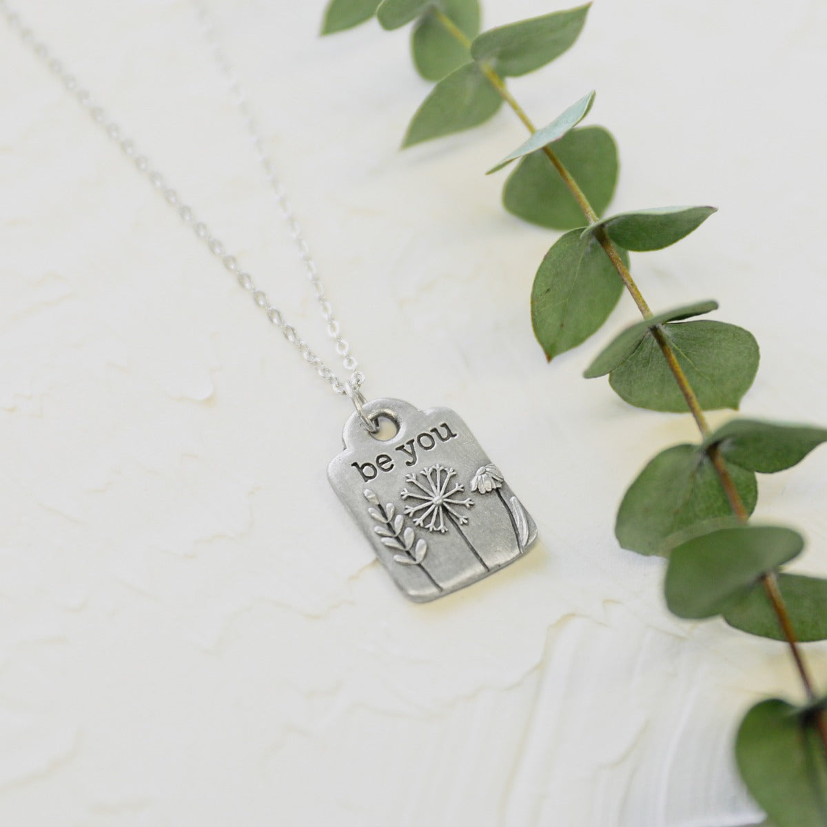 Be You Necklace (Pewter)