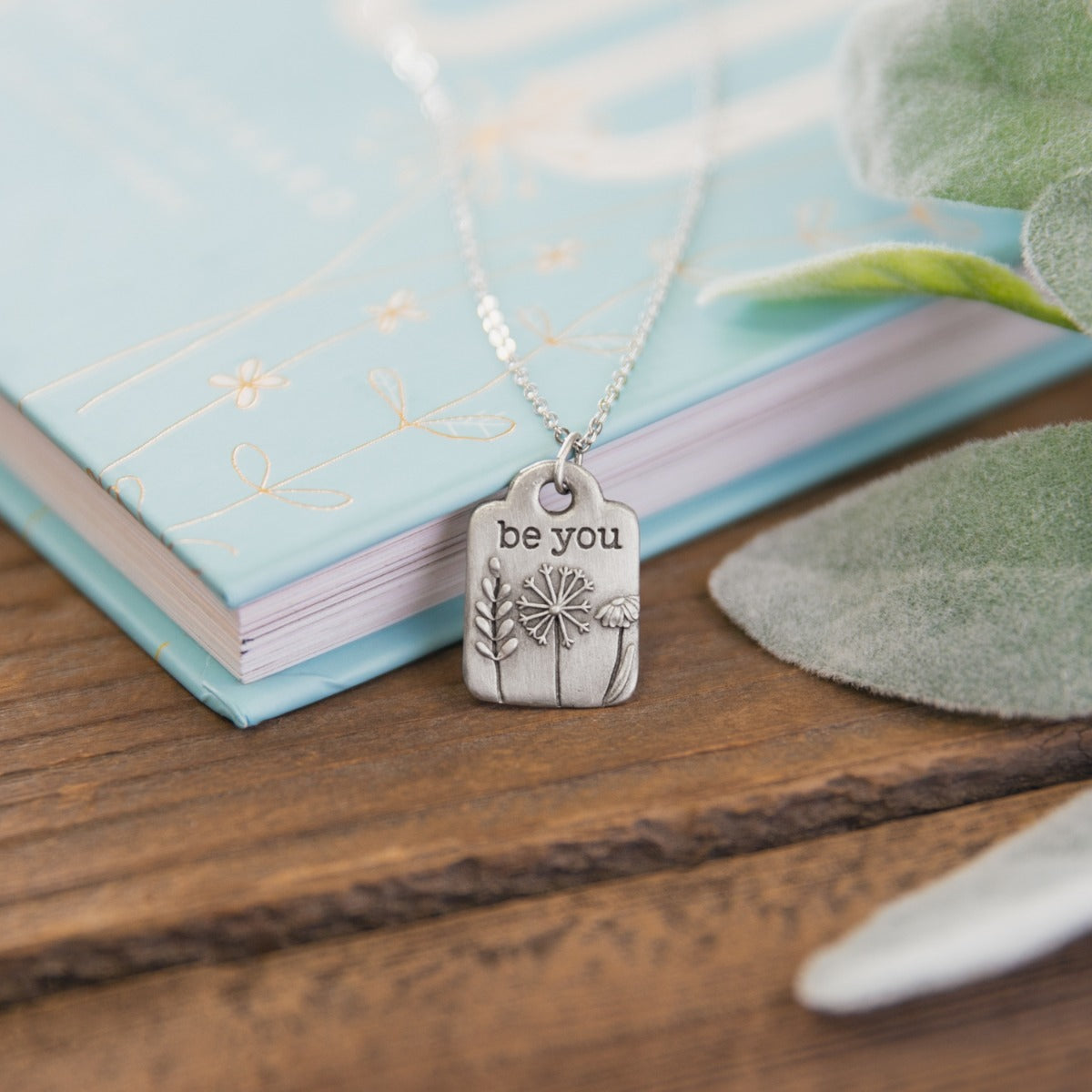 Be You Necklace (Pewter)