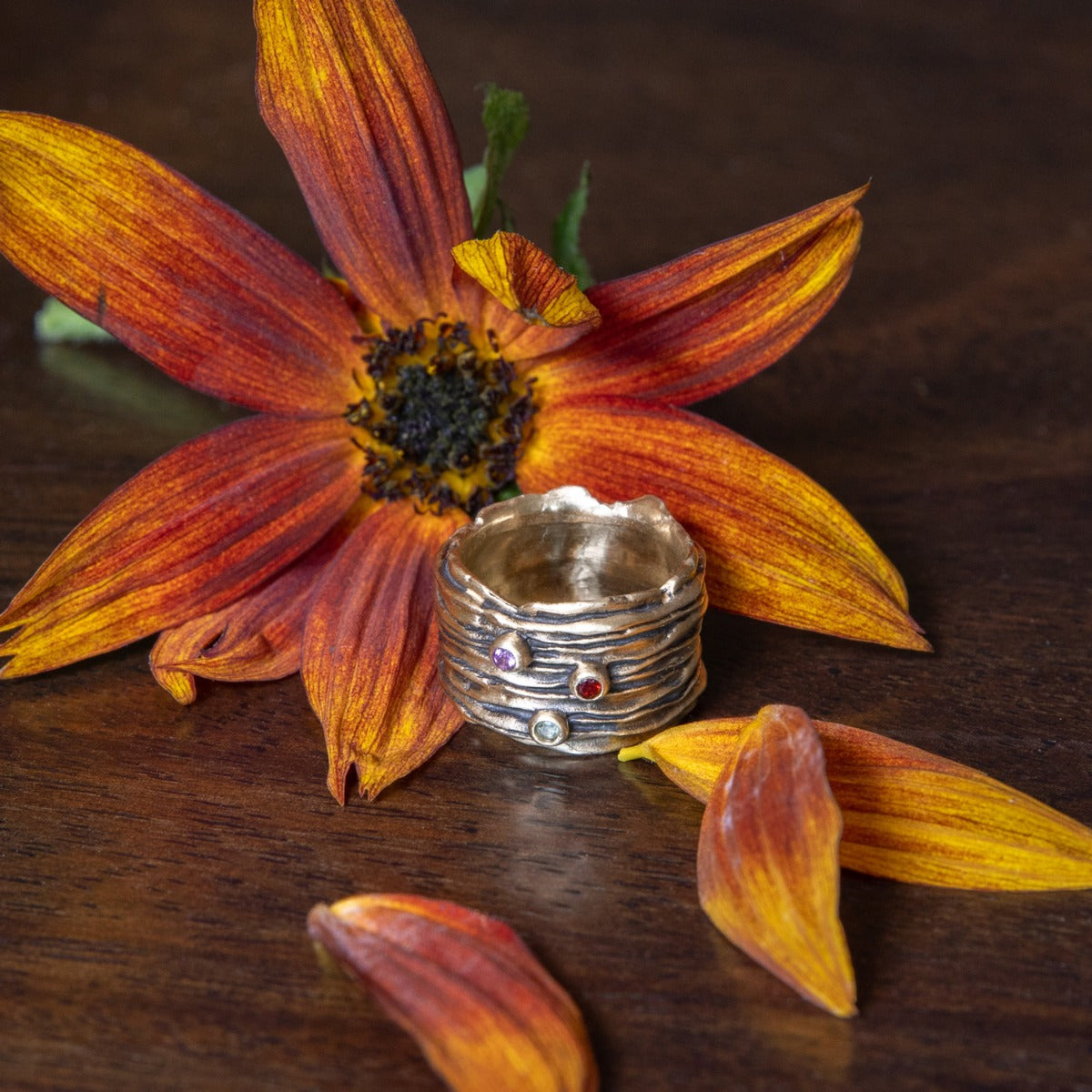Brave Love® Birthstone Ring (9K Solid Gold)