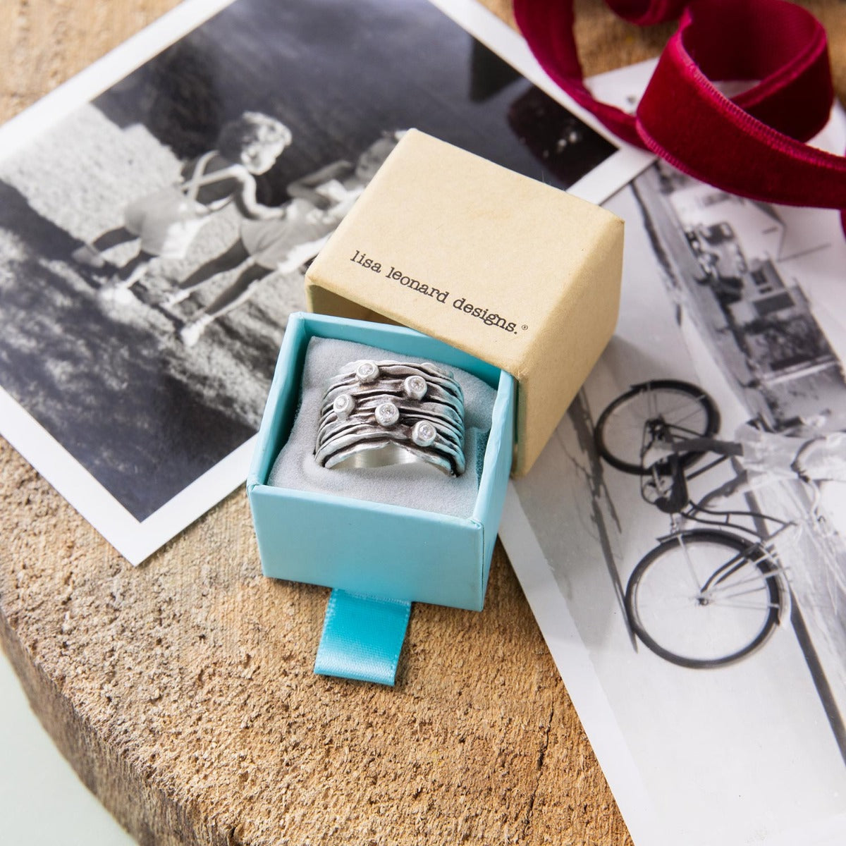 Brave Love® Birthstone Ring (Sterling Silver)