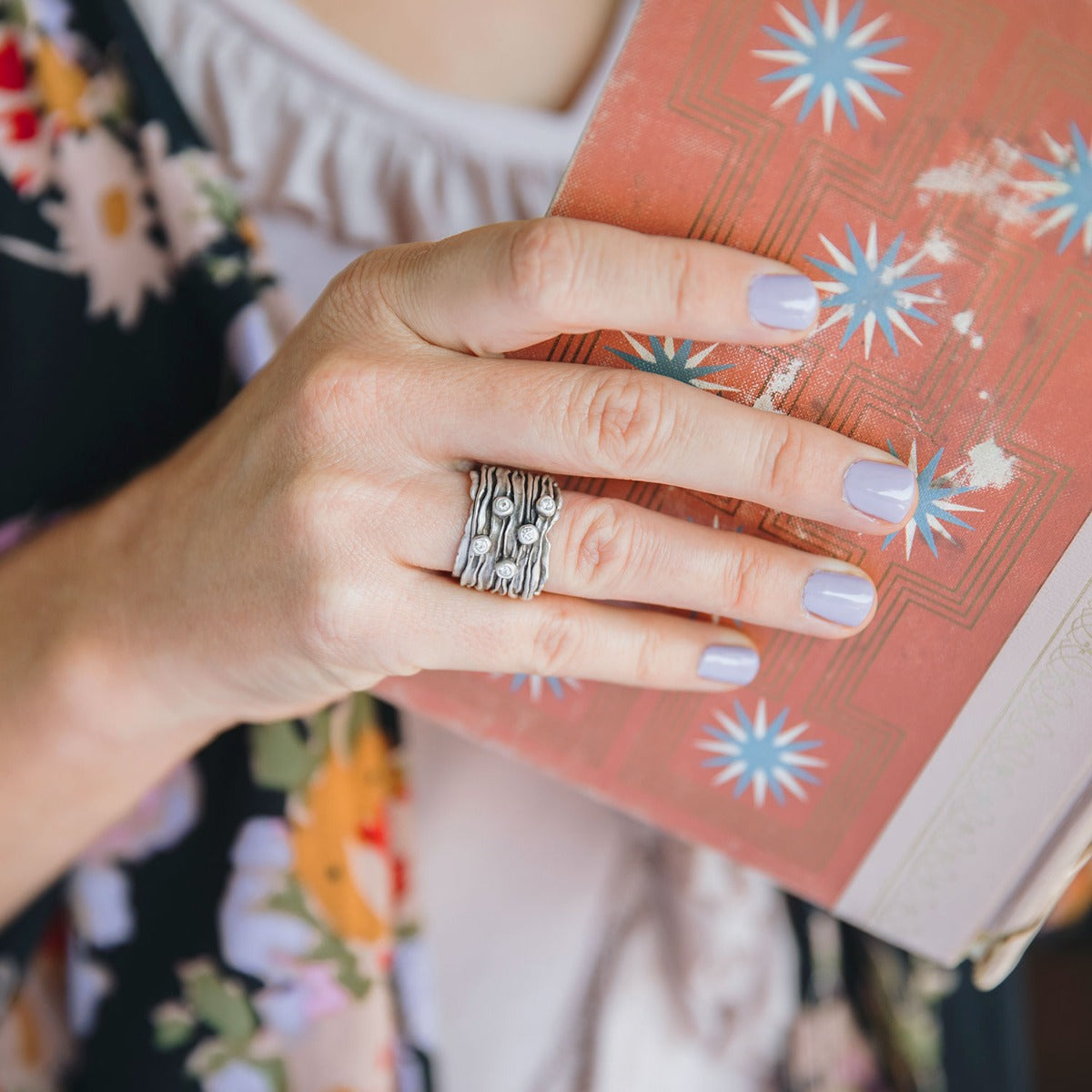 Brave Love® Birthstone Ring (Sterling Silver)