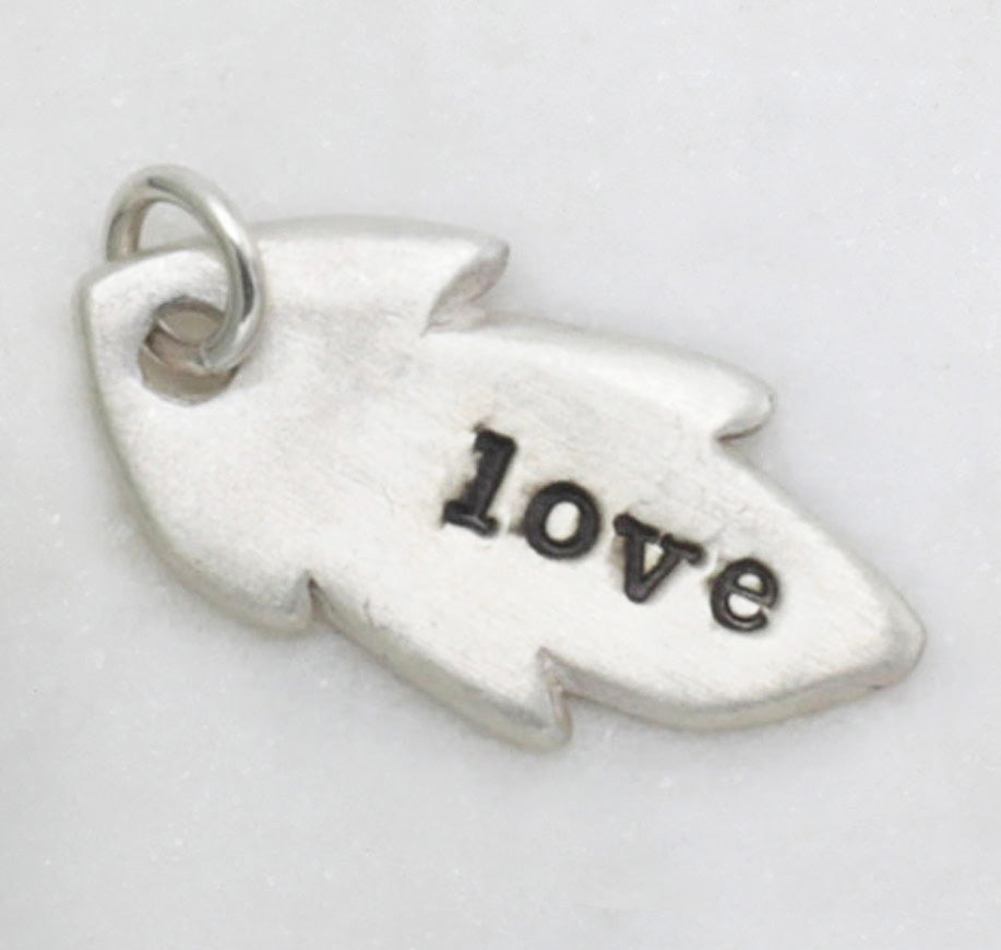 Feather Tag (Sterling Silver)